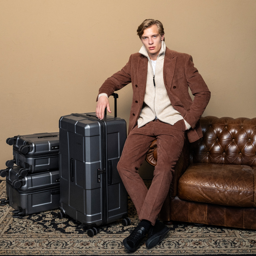 Hård kabinväska - EPIC Crate Trunks 55 (S) Stealth GREY - 7