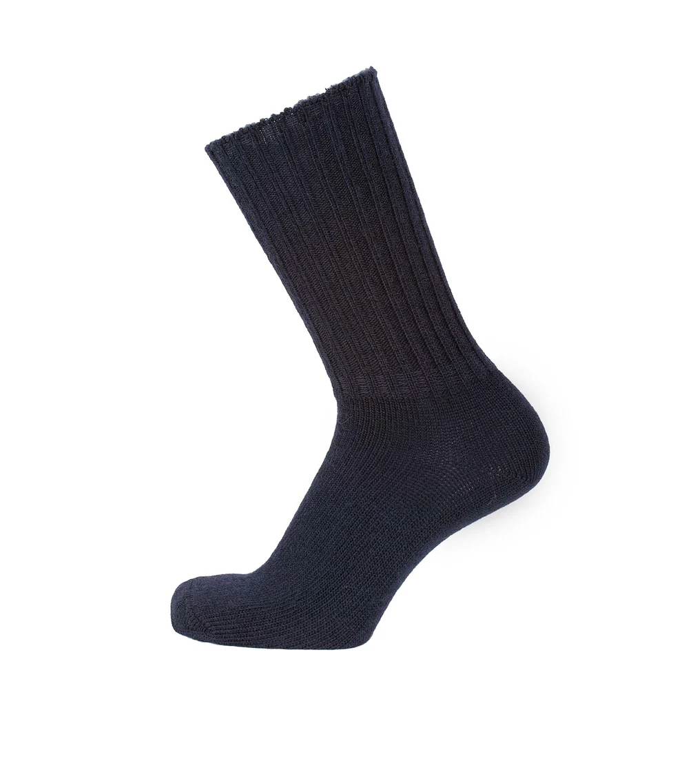 Ullstrumpa Barn  Skogslyckan  från svenska Cai Marinblå