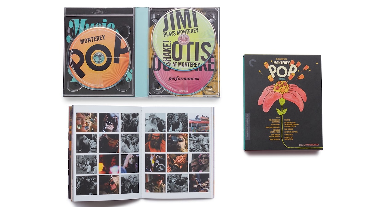 Complete Monterey Pop Festival: 3 Films by D.A. Pennebaker (Criterion Collection) (ej svensk text) (Blu-ray) - 2