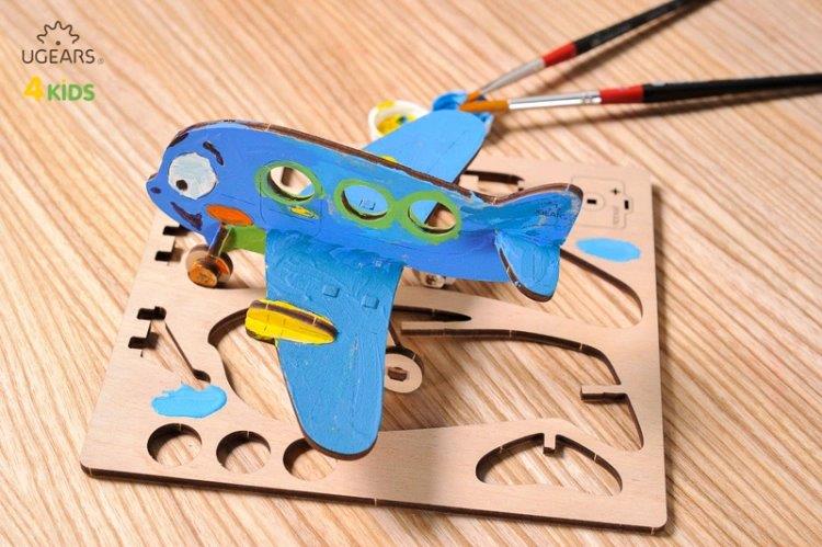 Ugears Flygplan - 4Kids* - 14