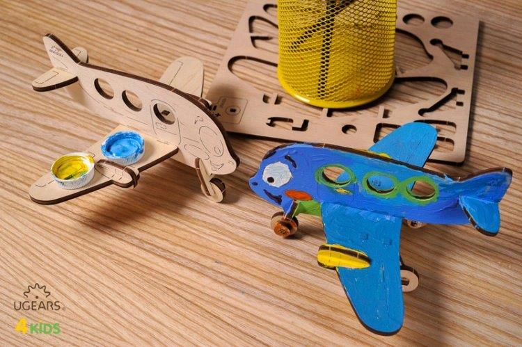 Ugears Flygplan - 4Kids* - 15