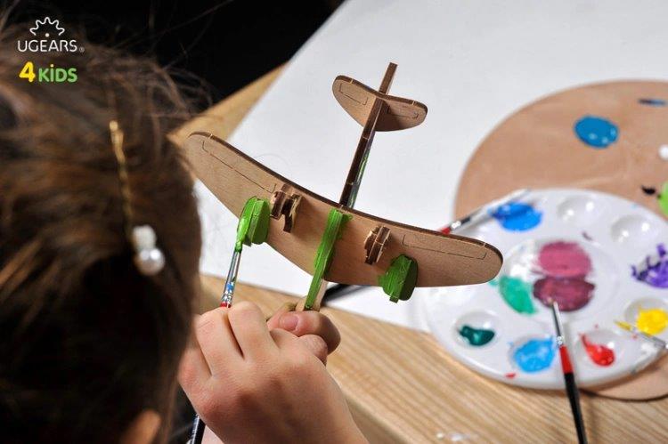 Ugears Flygplan - 4Kids* - 4