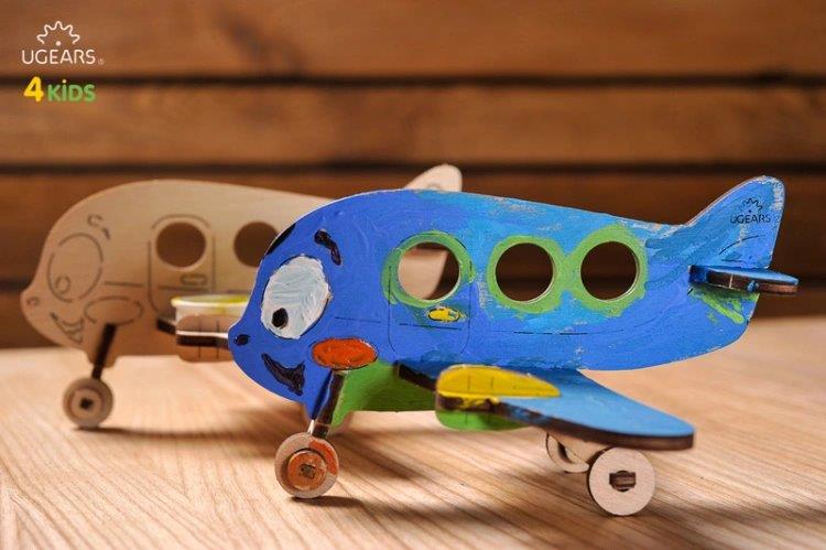 Ugears Flygplan - 4Kids* - 17