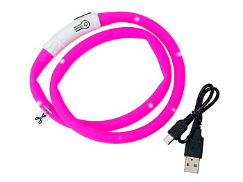Dogman LED Collar - Pink
