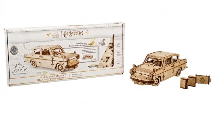 Ugears Flying Ford Anglia Harry Potter - 11