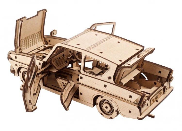 Ugears Flying Ford Anglia Harry Potter - 15