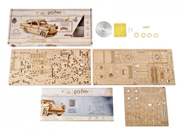 Ugears Flying Ford Anglia Harry Potter - 9