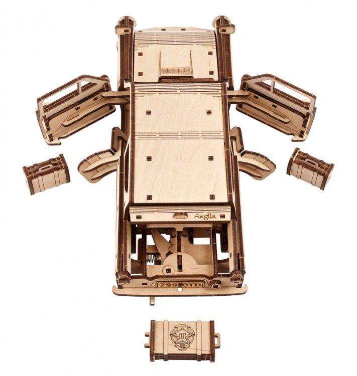 Ugears Flying Ford Anglia Harry Potter - 14