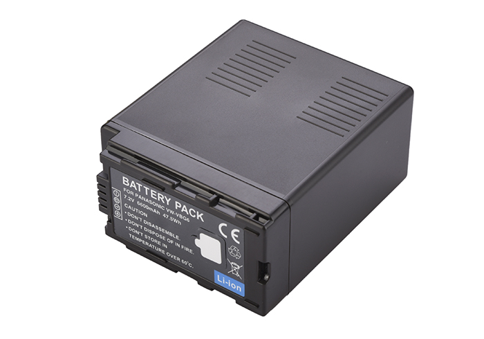 Panasonic VW-VBG6 6600mah Batteri – för filmskapare - 2