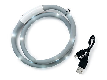 Dogman LED Collar - Grey