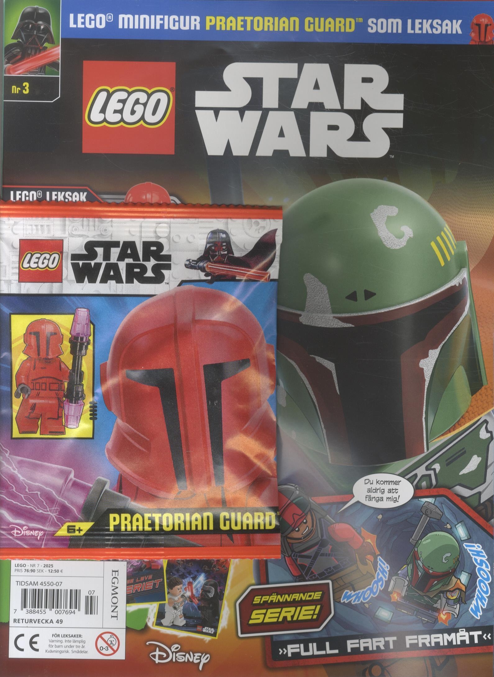 LEGO nr 7 2025, Star Wars med minifigur Praetorian Guard