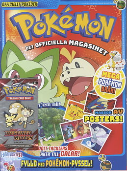 Pokemon magasin nr 7 2025, Extra Scarlet & Violet Destined rivals 3-korts fun-pack