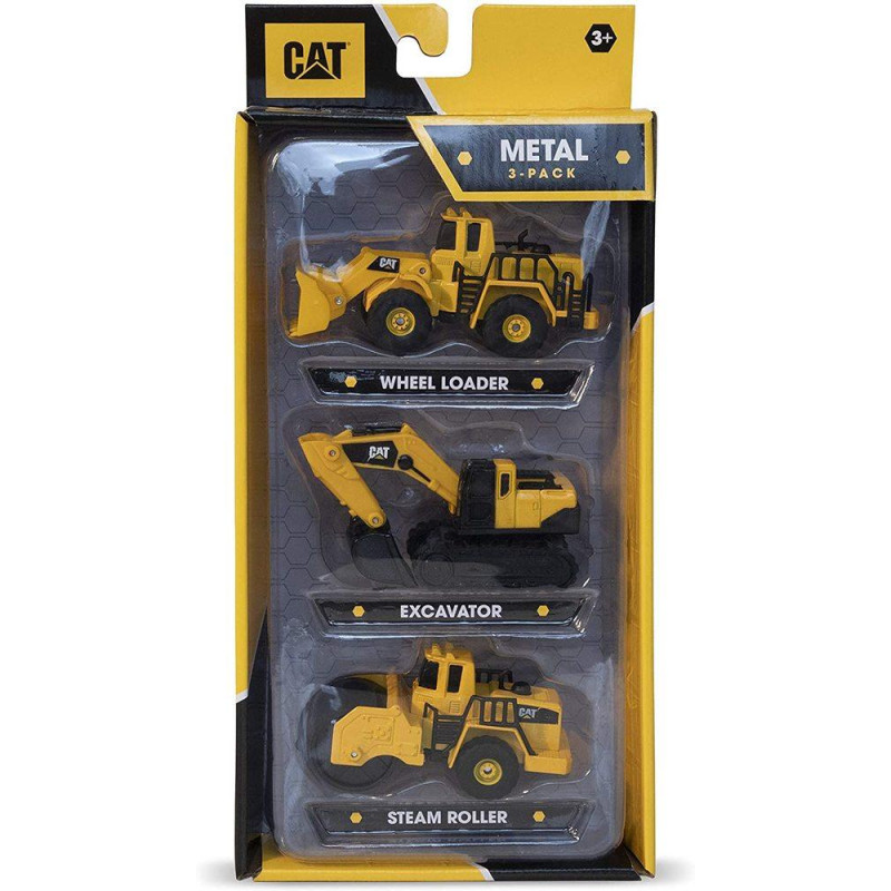 CAT Metal 3-pack - 2