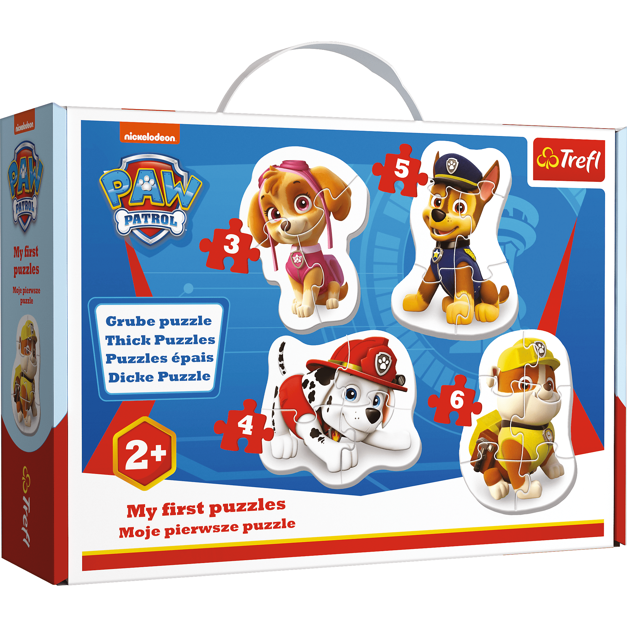 Trefl Baby Puzzle Paw Patrol 3+4+5+6 Bitar