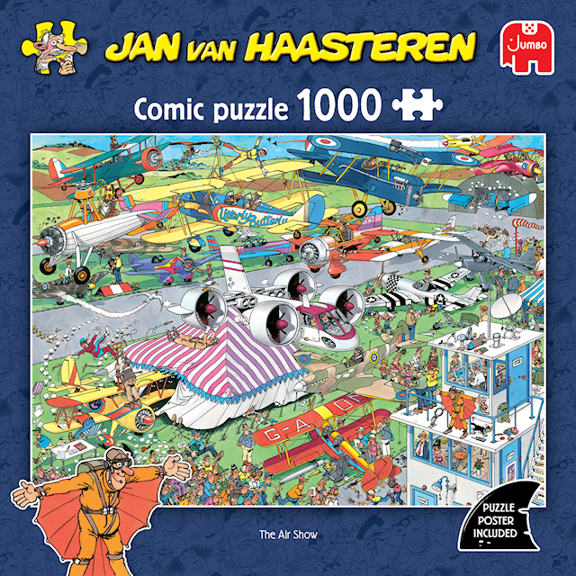 Jan Van Haasteren Pussel The Air Show 1000 Bitar