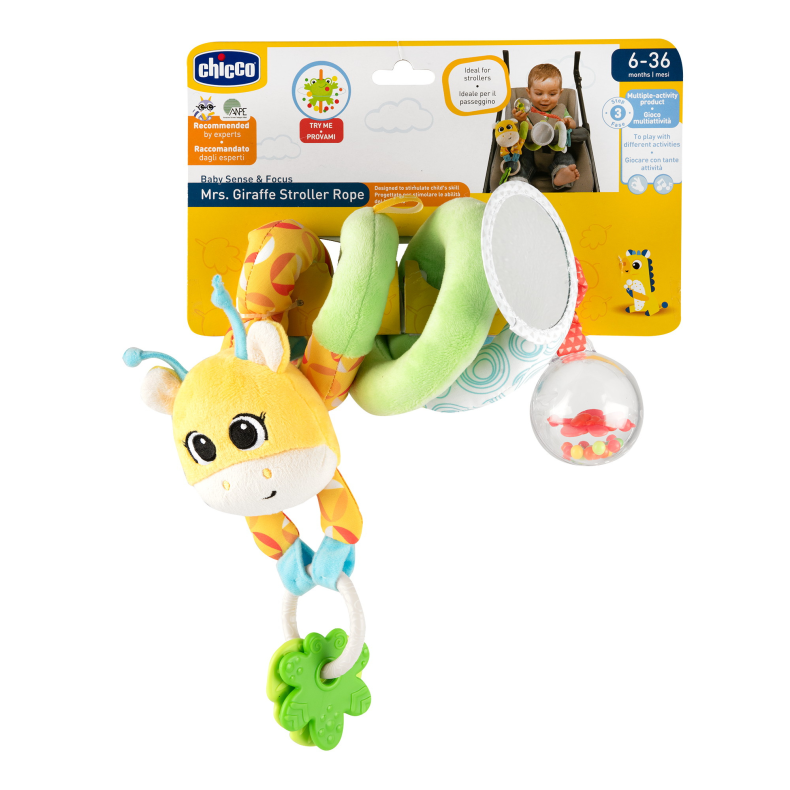 Chicco Mrs. Giraffe activity spiral