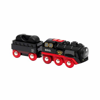Brio Batteridrivet tåg med ånga