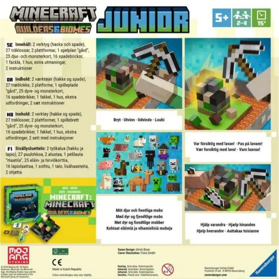 Ravensburger Minecraft Junior Djurbonde äventyr - 3