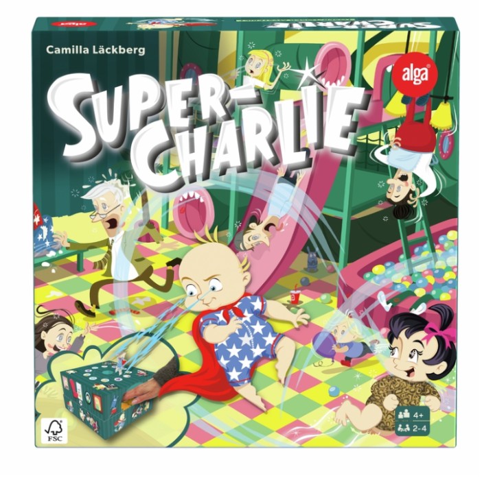Alga Super-Charlie Brädspel