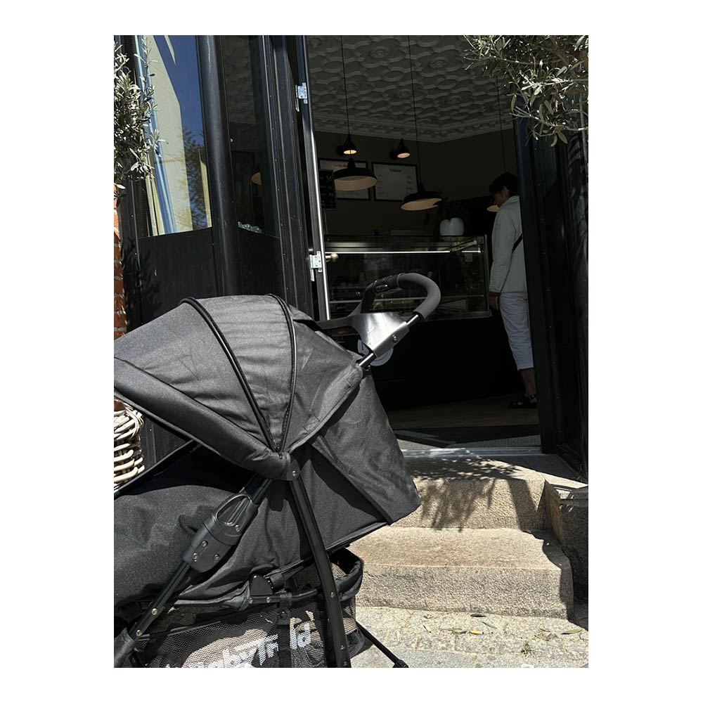 Hyra Sulky  BabyTrold Coco Black 15kg maxvikt - 9