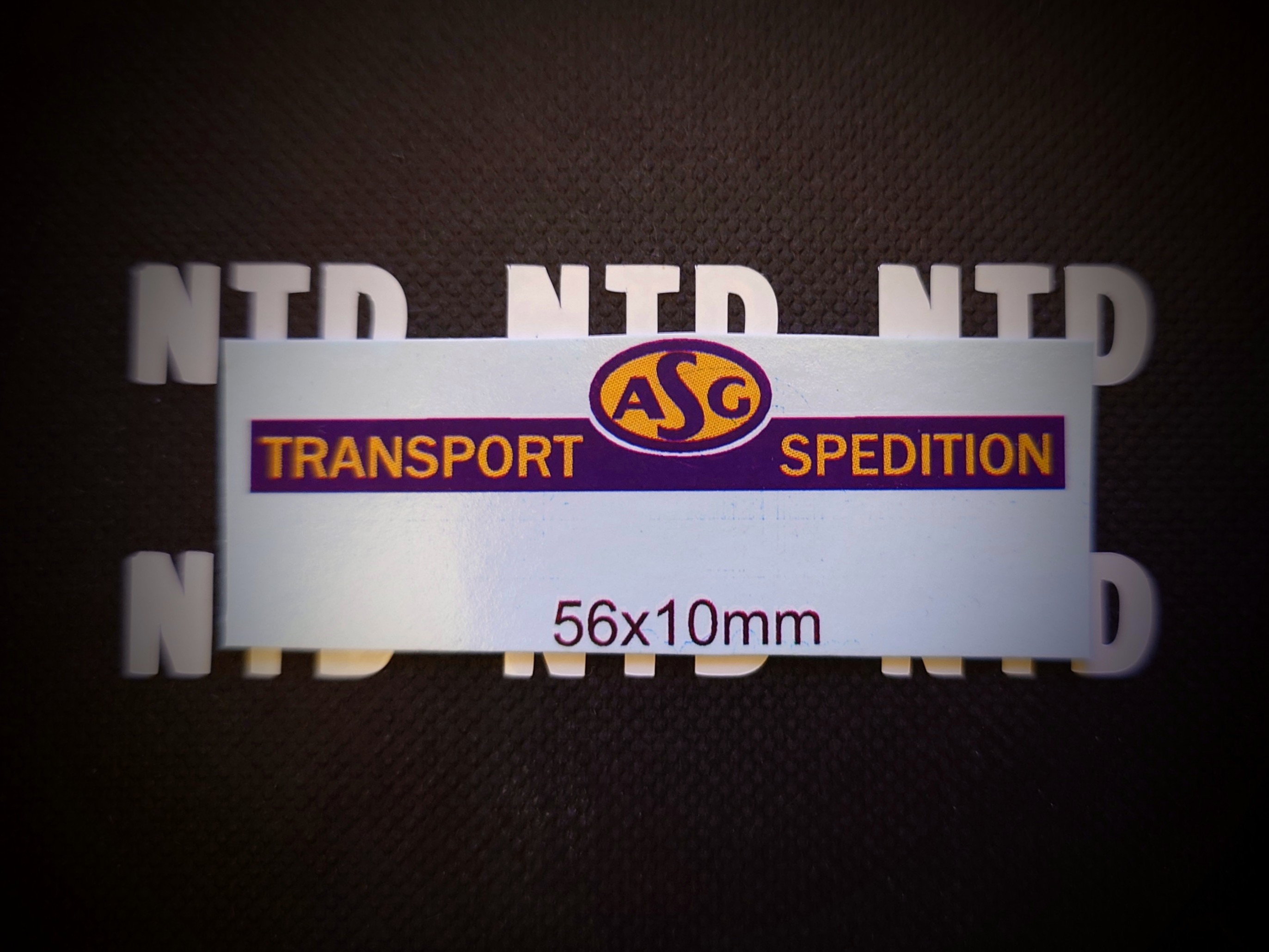 ASG dekaler till ASG Takskylt