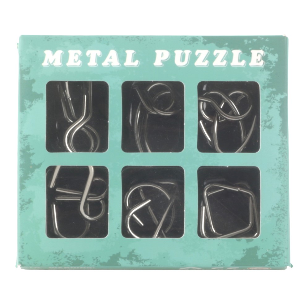 Metallpussel 6-Pack - Knep & Knåp