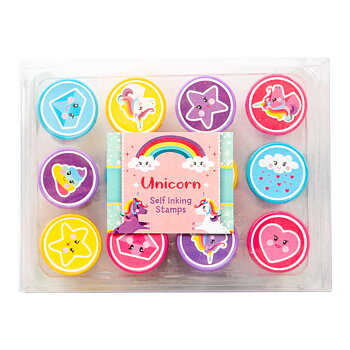 Unicorn Stämplar 12-Pack