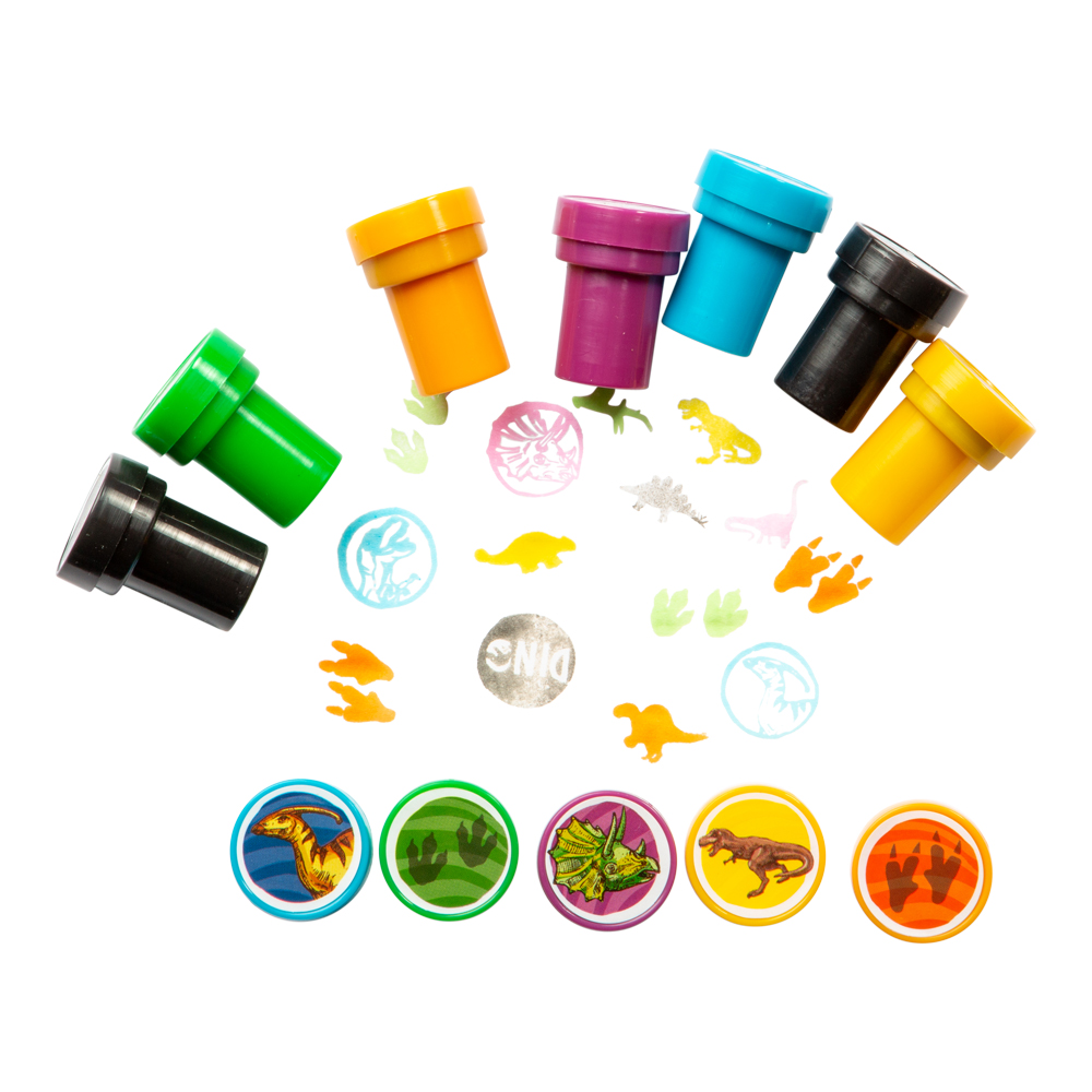 Dino Stämplar 12-Pack - 2
