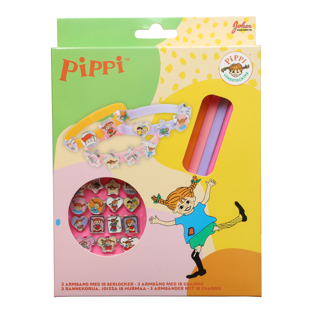 Pippi Långstrump - Skapa egna armband
