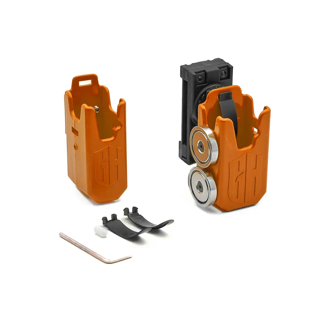 Ghost 360+ Magazine Pouch with Double Magnet Orange