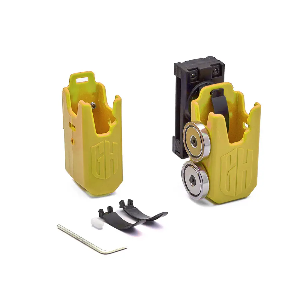 Ghost 360+ Magazine Pouch with Double Magnet Yellow