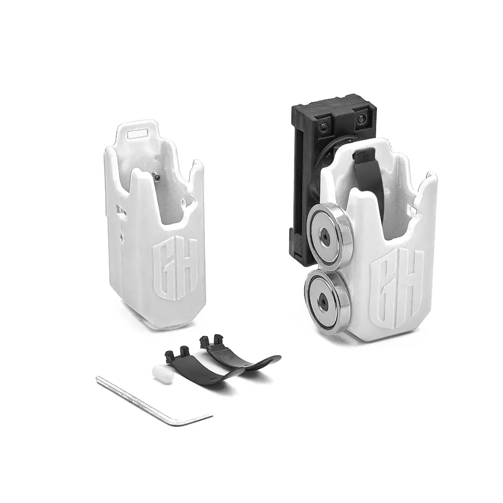 Ghost 360+ Magazine Pouch with Double Magnet White