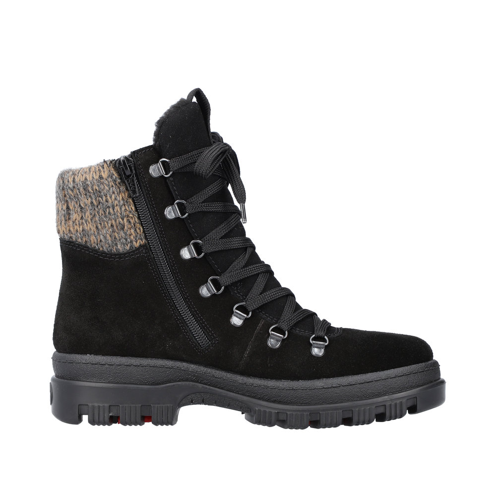 Rieker Damboots med Brodd Svart - 2