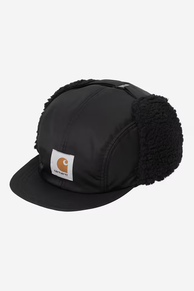 Carhartt WIP Oltera Vinterkeps med Öronskydd Black 