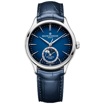 MOA10756 Baume & Mercier Clifton Moon Phase Date 39, 10756