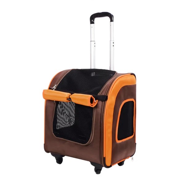 Ibiyaya Liso Backpack Parallel Transport Transportväska - Orange/Brun
