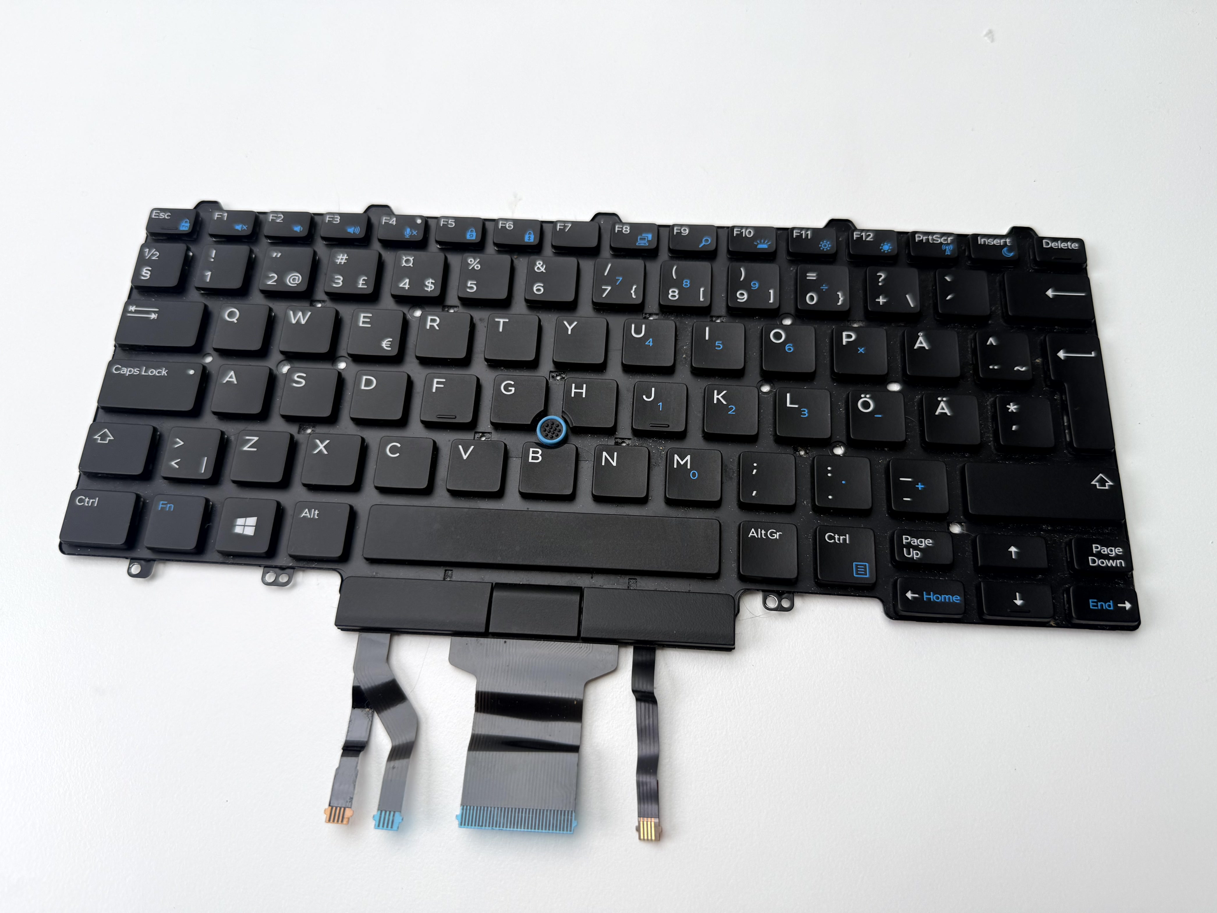 (DEFEKT) Dell Latitude E5450 E5470 E7450 E7470 Tangentbord keyboard (04PTC5 / CN-04PTC5)