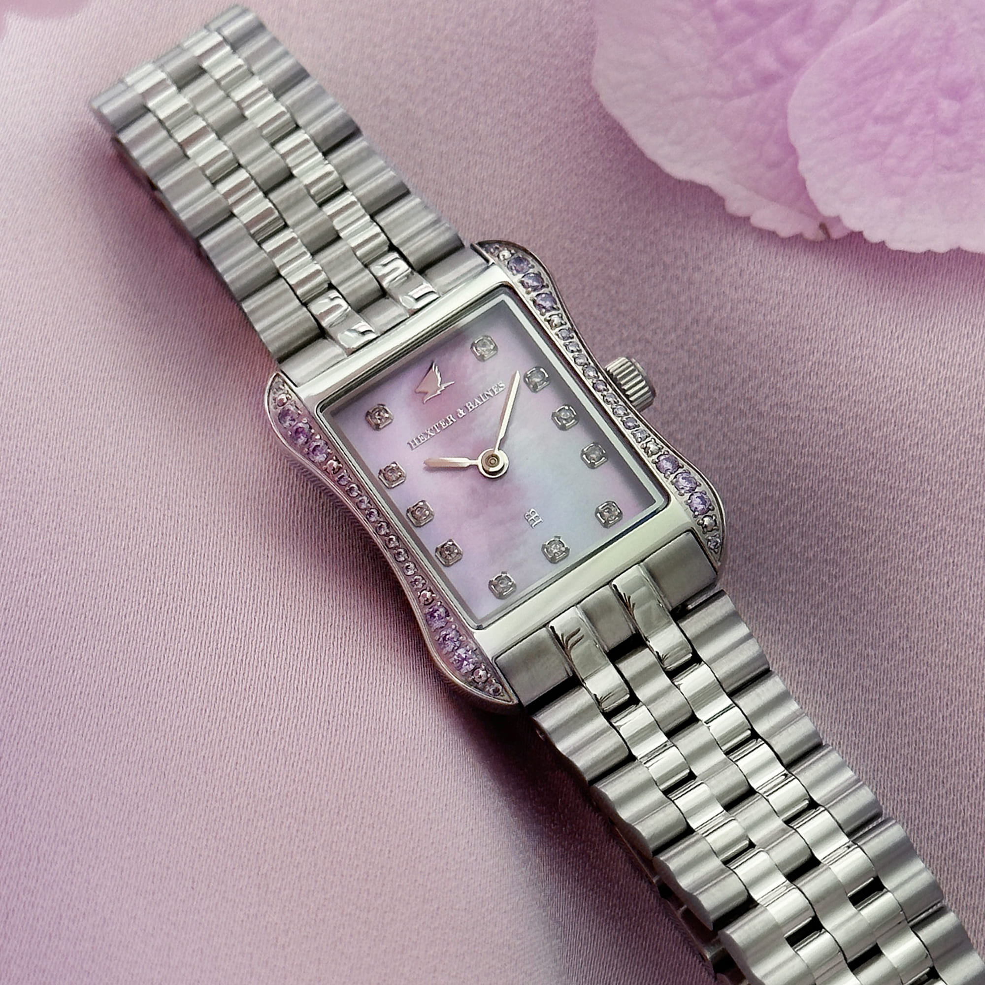 H&B Cronvas, Lavender & Silver - 6