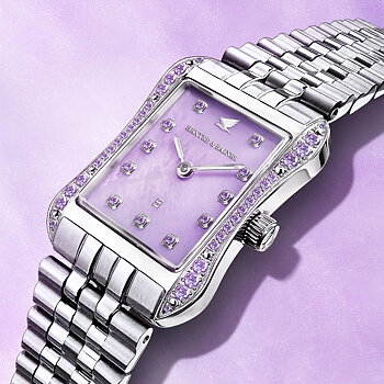H&B Cronvas, Lavender & Silver