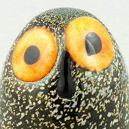 Oiva Toikka (2006) Lovely Little Barn Owl (Riihipöllön Poikanen) Glass Bird (41)