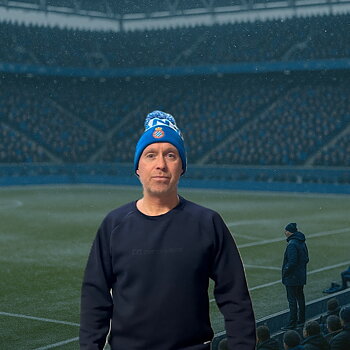 Supporter mössa Espanyol