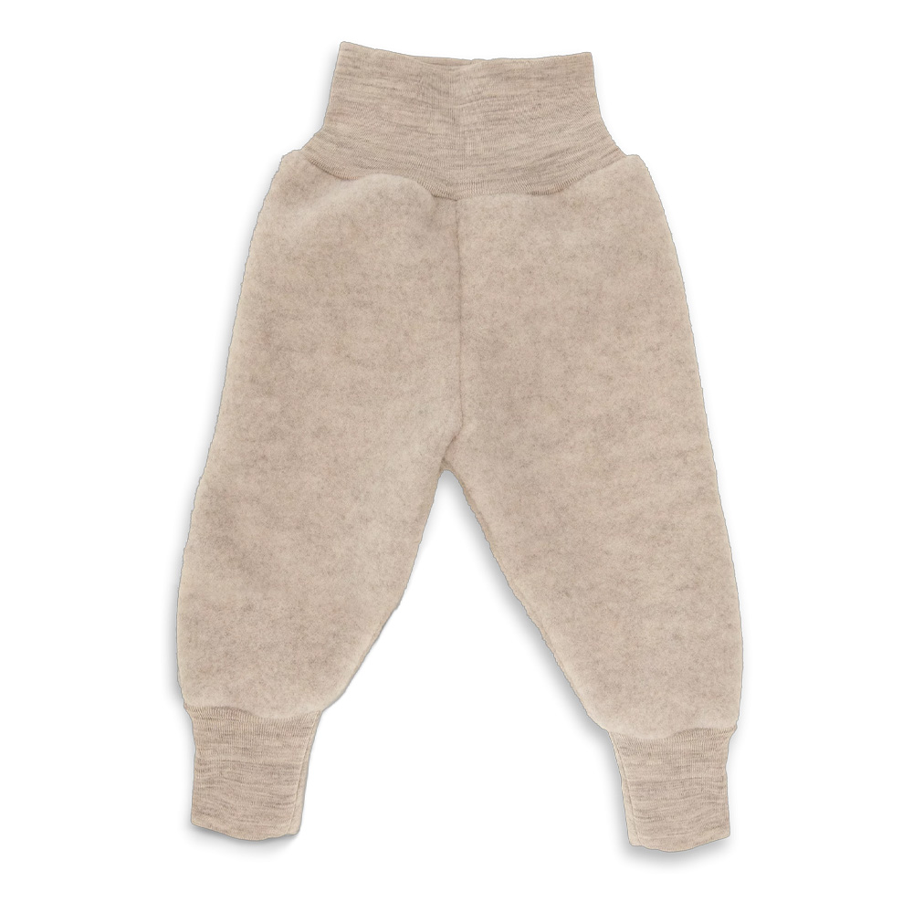 Engel Natur Byxor Baby Ullfleece  GOTS/IVN   - sand 