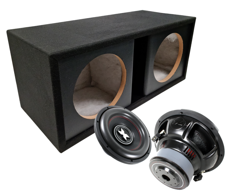 Basslåda med Excursion SXRV2 12 och FOUR Audio 4-AI212SLOT
