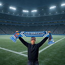 Supporterhalsduk Espanyol