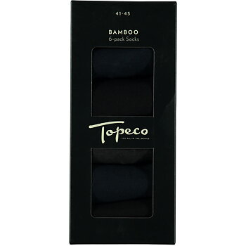  Presentbox  6-pack herrstrumpor i bambu 3