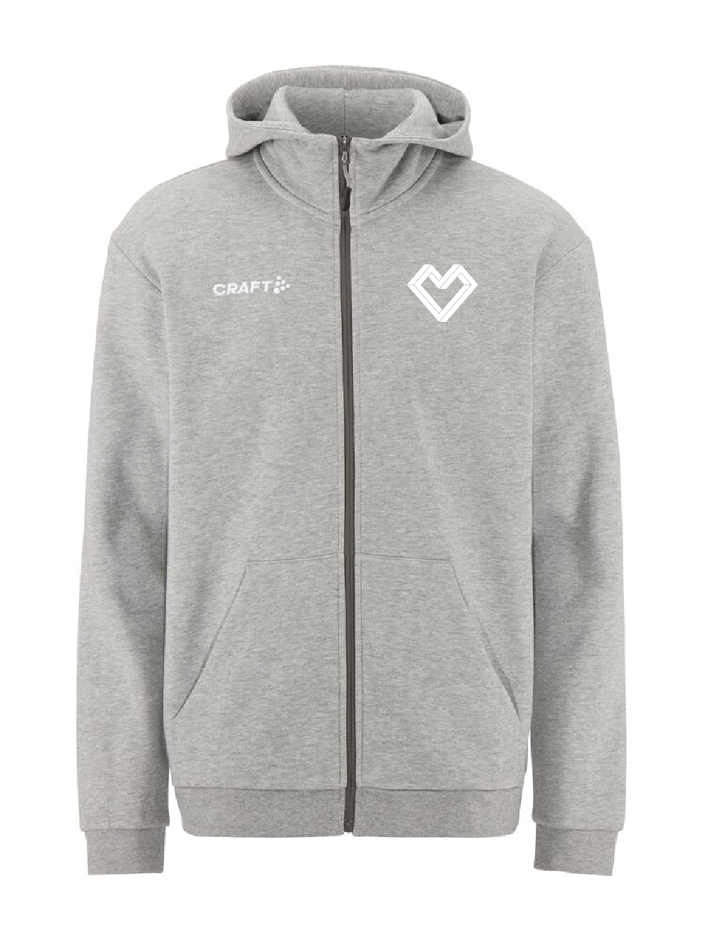 Craft Community 2.0 Logo FZ Hoodie Herr (Superb CFY)