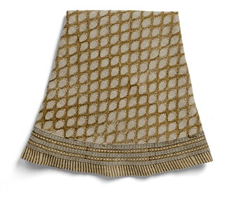 Linen Tablecloth - Cypress - Ochre 