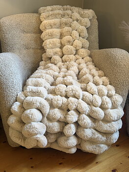 Liny blanket L - beige