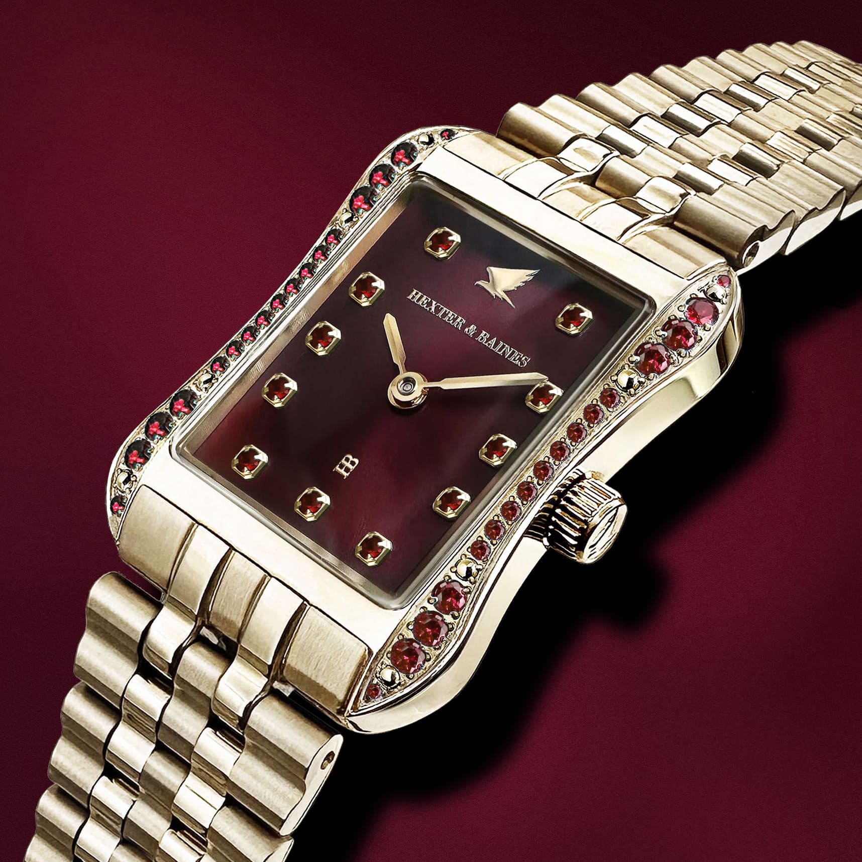 H&B Cronvas, Ruby & Gold - 2