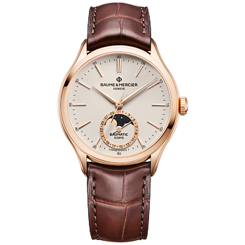 MOA10736 Baume & Mercier Clifton Moon Phase Date 39, 10736